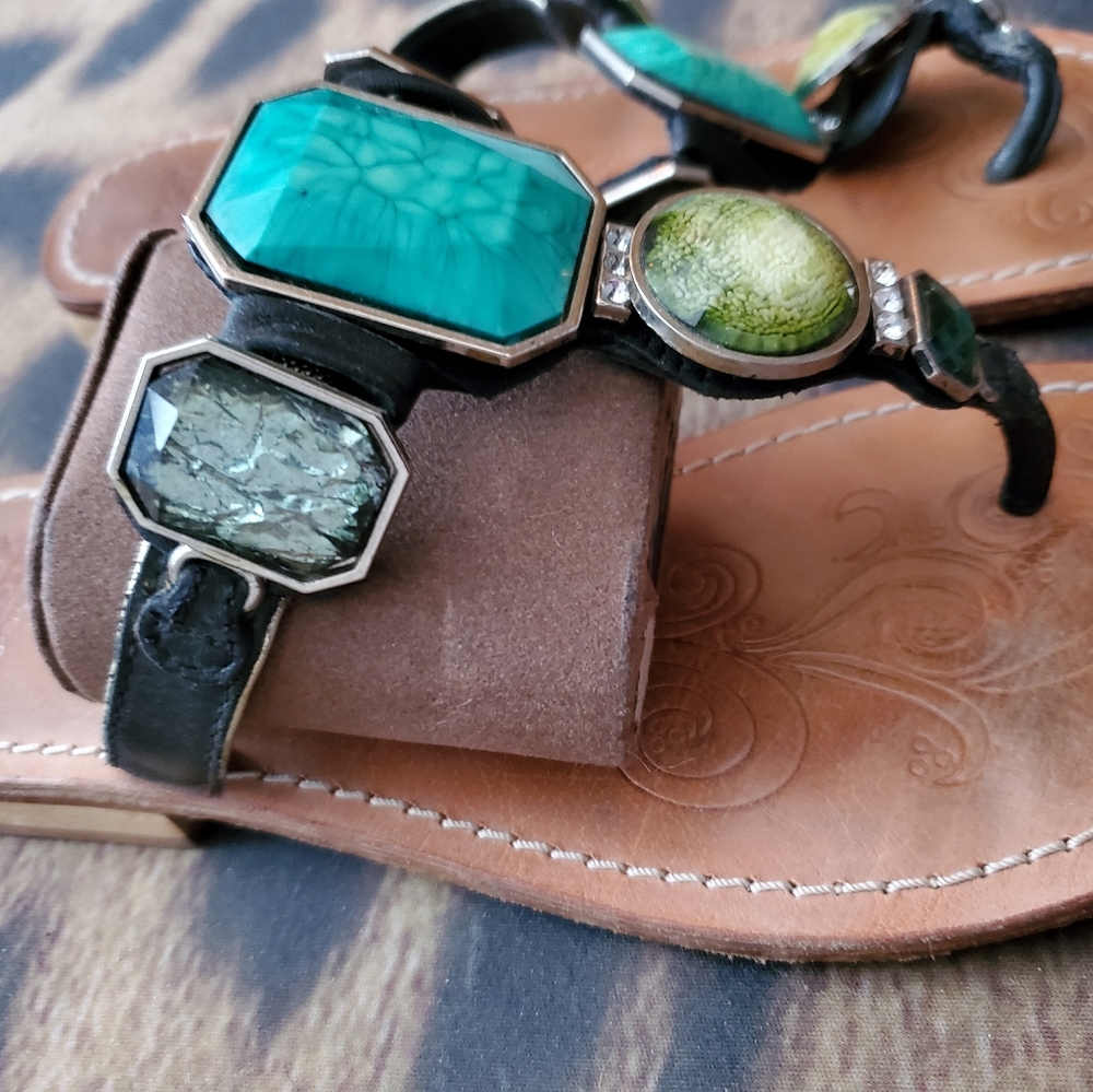 Geox Cuoio Impermeable Sandals